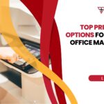 Top Printer Lease Options for Efficient Office Management
